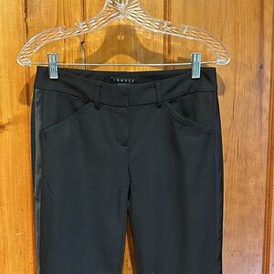 Theory Women’s Satin Side Stripe Dress Pants Size 2